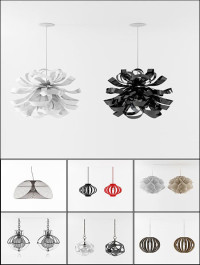 3D Models Chandelier Collection from 3D66