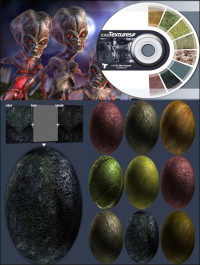 3D Total Textures V11 R2 Alien Organic