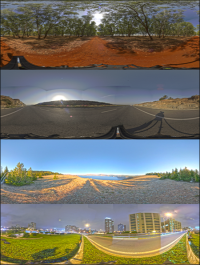 HDR Images for 3D Environment