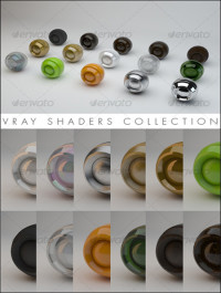 V-Ray materials collection on categories