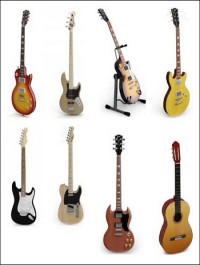 Guitar 3D models
