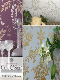 Wallpapers Cole and Son Collection of Flowers
