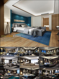 Modern Bedroom Style 3D66 Interior 2015 Vol 4