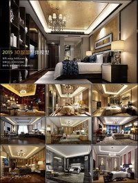 Modern Bedroom Style 3D66 Interior 2015 Vol 7
