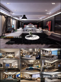 Modern Bedroom Style 3D66 Interior 2015 Vol 8