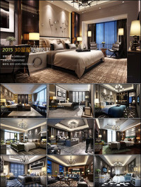Modern Bedroom Style 3D66 Interior 2015 Vol 9