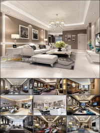 Modern Style Livingroom 3D66 Interior 2015 Vol 10