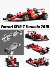 CGTrader 3D MODELS Ferrari SF15-T Formula 2015