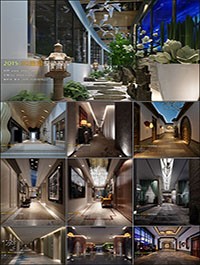 Corridors Aisles 3D66 Interior 2015 Vol 1
