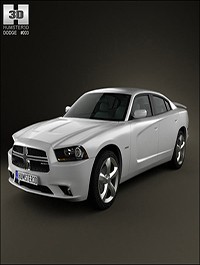 Dodge Charger (LX) 2011 3D model