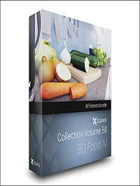 CGAxis Models Volume 58 3D Food IV