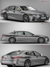 Lexus LS 500 2018 3D