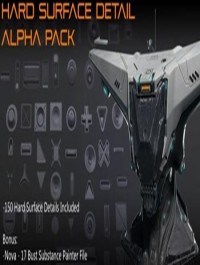 Hard Surface Detail Alpha Pack