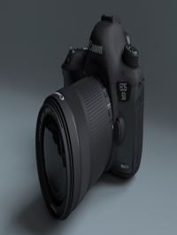 Canon EOS 5D Mark III 3d Model