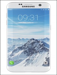 Galaxy S7 Edge White 3d Model