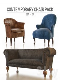 Contemporary Chair Pack Set IV