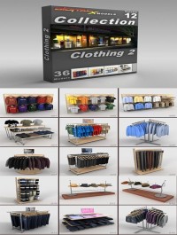 DigitalXModels 3D Model Collection Volume 12: CLOTHING 2