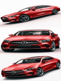 Mercedes-Benz CLS 2018 3D model