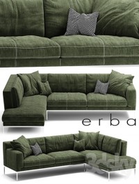 Sofa ERBA ITALIA EDIZIONE Sectional sofa