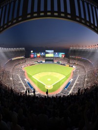 TurboSquid Yankee Stadium with Animated Audience