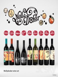 set of wine Mollydooker (9 bottles)