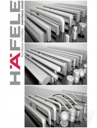 Hafele handles Stanless Steel