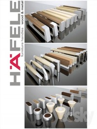 Hafele handles Wood and metal