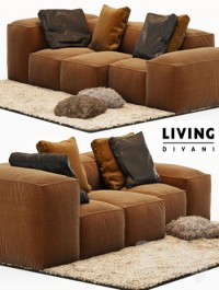 Sofa Extrasoft Living Divani