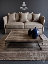 Divan Annecy, coffee table TY380-YM and carpet MAQ-02-Taupe from Dantone home