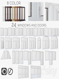 Windows PVC doors