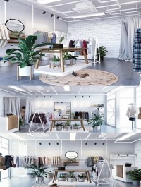 Fashion Shop 10 Interior Scene