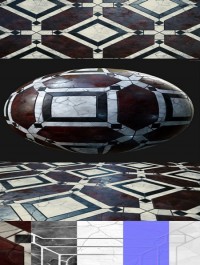 Marble Tile Texture Set