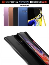 Cubebrush Samsung GALAXY Note 9 all colors