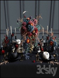Tableware "Halloween"