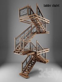 ladder chalet