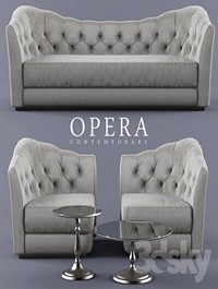 Sofas, chairs, tables opera BUTTERFLY