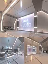 3D Showroom Level Kit Vol 1
