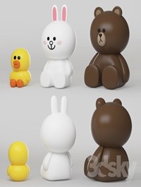 line friends character