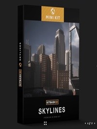 KITBASH 3D Mini Kit: Skylines
