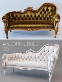 sofa LOUIS SINGLE