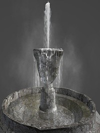 Realistic Water Fountain