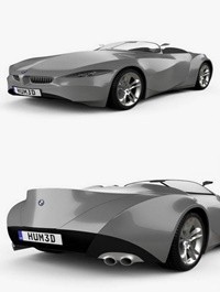 BMW GINA Light Visionary Model 2008 3D Model