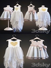 Two childrens dresses
