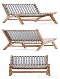 Strap Girona Outdoor Accent Chairs