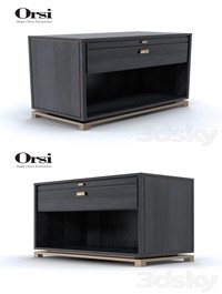 Orsi Bronze bedside table XI
