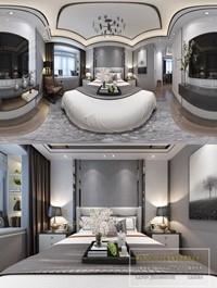 360 Interior Design 2019 Bedroom M07
