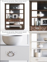 Lillian August Walker Bookcase