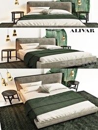 BALI bed by ALIVAR