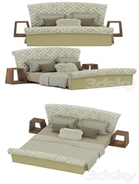 Roll top sleight bed