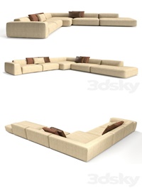 Modular sofa Angelo Cappellini Modular
